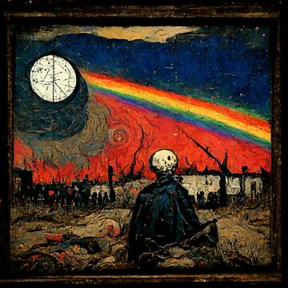 تیشرت پینک فلوید تیشرت Pink Floyd/Vincent Van Gogh - Dark Side Of The Moon 7 کد 179518