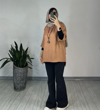 تونیک جلو بسته امیده