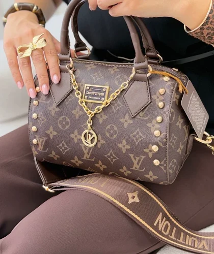 کیف زنانه چرم لویی ویتون زنجیردار شیگا سایز متوسط