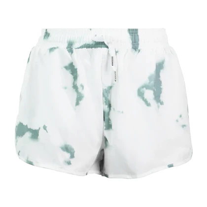 شلوارک کشاله دار ورزشی زنانه مدل 020 سفید سبز