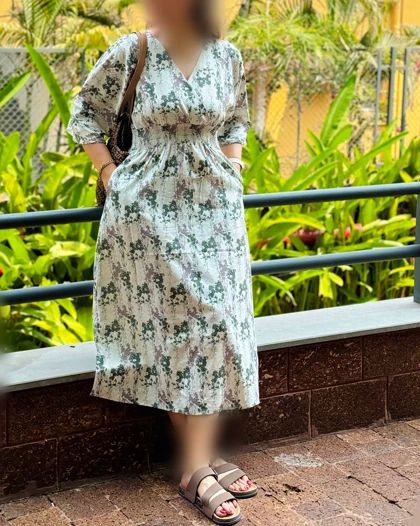 پیراهن ساحلی لوندر