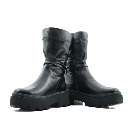 کفش نیم بوت زنانه استرج بندی مدل 0117_Boots