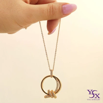 نیمست گره نگین‌دار YSX (با زنجیر)