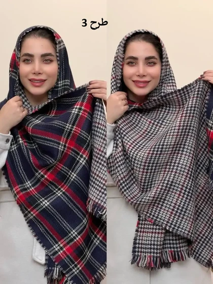 3737-شال پاییزه قاصدک