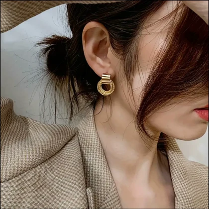 گوشواره حلقه‌ای چند لایه