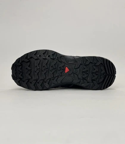 کتانی رونی طرح سالامون لاکپشتی پرو 3D مشکی زیر طوسی