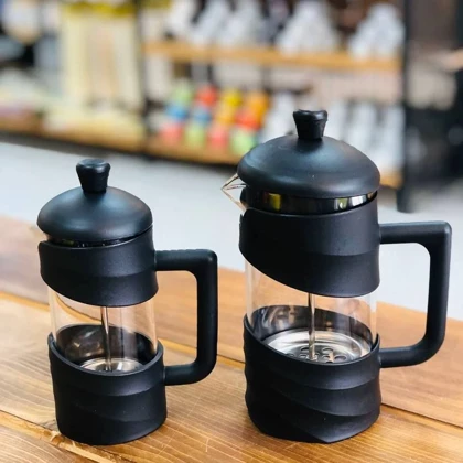 فرنچ پرس طرح در گرد در دو حجم