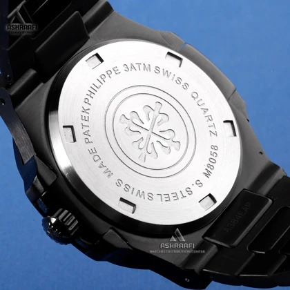 ساعت پتک فیلیپ مشکی Patek Philippe Nautilus Black-KdB2