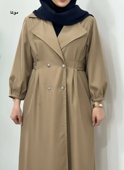 بارانی بلند ضد آب سمن