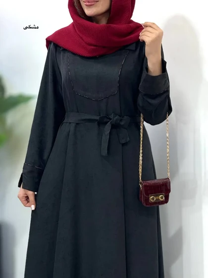 پیراهن مانتویی سیلک پناه