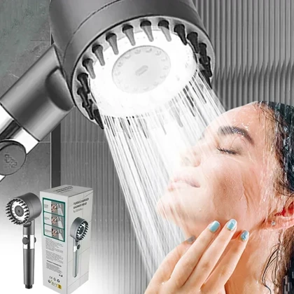 سردوش حمام توربو شارژ Turbocharged مدل Massage سه حالته با فشار بالا