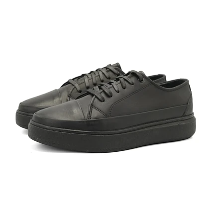 کفش ونس چرم طبیعی مردانه استار مدل Flat shoes - 0150