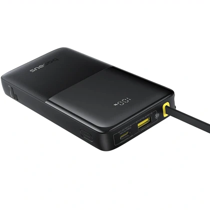 پاوربانک 10000 میلی‌آمپر USB و تایپ‌سی با کابل تایپ‌سی 20 وات بیسوس Baseus PPBD2-1W20 / P10077101113