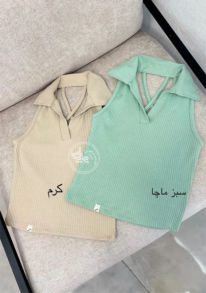 کراپ یقه انگلیسی