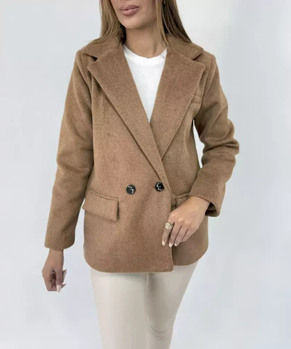 ترنچ کت یقه انگلیسی کد pm001 برند ردا