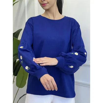 بلوز چاپی نیلوفر