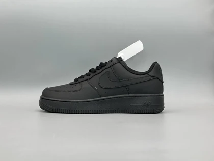 کتانی نایکی ایرفورس1 فول بلک/Nike Air Force1 low