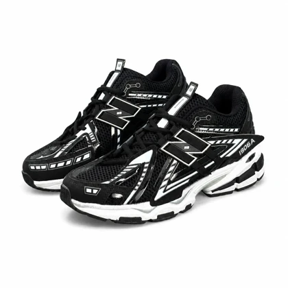 کتانی مردانه نیوبالانس 1906مشکی سفید 2 New BALANCE 1906A