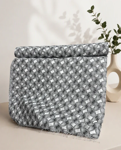 پارچه زیر سفره‌ای ژاکارد عرض 2 متر - فروش متری کد d-232