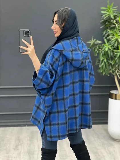 پالتو خفاشی بغل دکمه