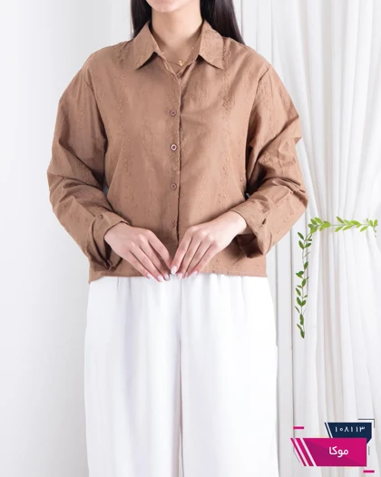 شومیز وارداتی خامه دوزی WEIDU
