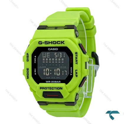 کاسیو جیشاک GB200 مردانه سبز فسفری Casio-7407-G