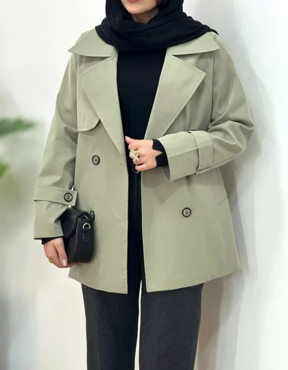 ترنچ کت آستردار مهتا