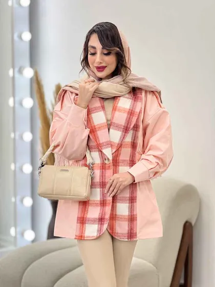 بارانی ترکیبی بغل کش