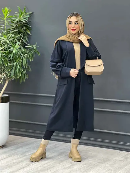 پالتو بلند یقه آرشال