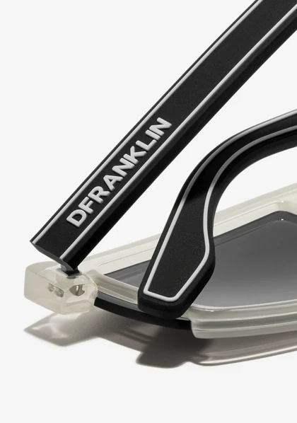 عینک آفتابی دی فرانکلین مدل D.franklin Alpha Milky Crystal / Matt Black
