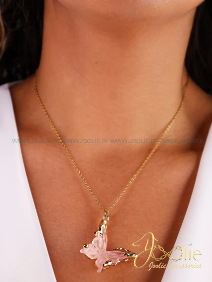 گردنبند زنانه باترفلای کد N3118
