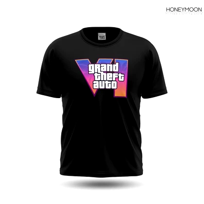 تیشرت طرح بازی GTA VI (جی تی ای 6)