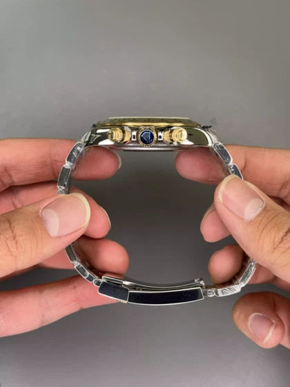 ساعت مچی رولکس دیتونا سیلورطلایی صفحه سفید Rolex Daytona