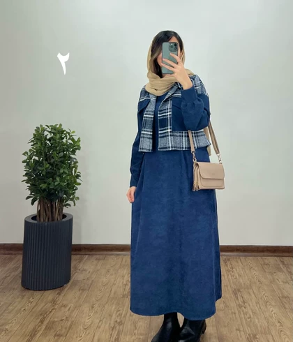 ست سارافون و کت پشمی 1 با ارسال رایگان