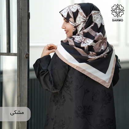 روسری ابریشم کجراه پاپیون