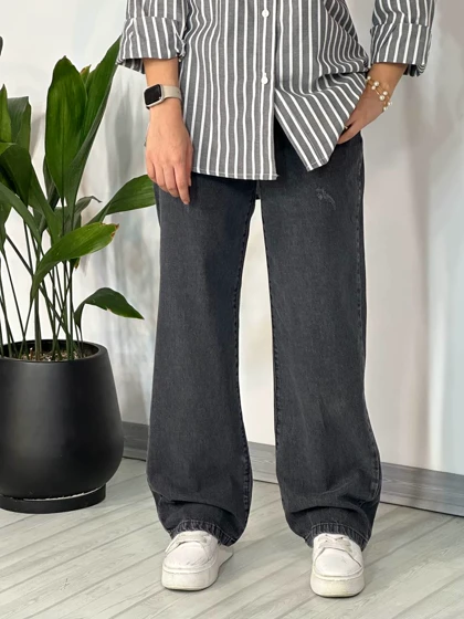 شلوار جین نیم بگ 1