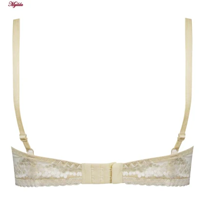 ست شورت و سوتین زنانه شکوفه بهاری فنردار برتا کرم کد 5121-6050-CC