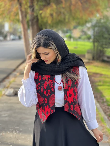 ست وست و دامن و گوشواره 3339