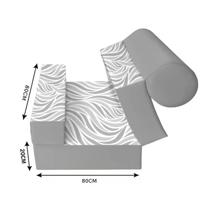 کاناپه تخت شو یک نفره مینیمال موج مدل M1067