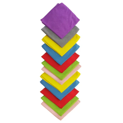 دستمال نظافت خانه و آشپزخانه میکروفایبر ماییلدا مدل 5319 بسته 12 عددی