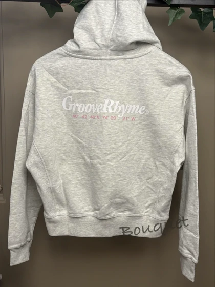 هودی برند grooverhyme طوسی روشن