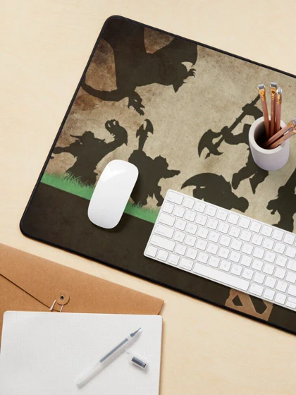 دسک پد و پد موس و دسک پد با طرح Dota 2 کد 68999