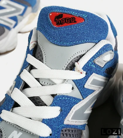 کفش کتانی مردانه و زنانه آبی طوسی NEW BALANCE 9060 مدل 7313