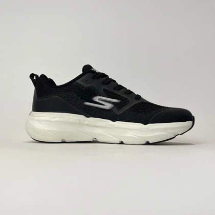 کفش پیاده روی اسکیچرز گو ران با زیره Max cushion مشکی زیر سفید