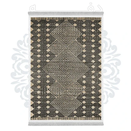 فرشینه از جنس پارچه هازان مخمل ترک طرح سنتی و مدرن برند دفه کد DHU121