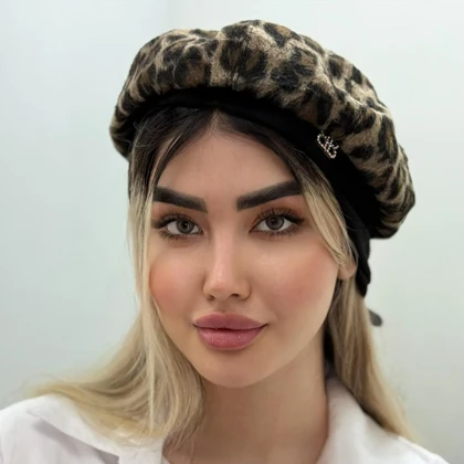 کلاه برت پلنگی بالنسیاگا
