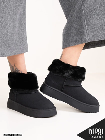 بوت آگ کلاسیک خزدار لومانا - کد 2593