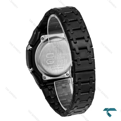 ساعت جیشاک GAB2100 مردانه فلزی فول مشکی GShock-8720-G