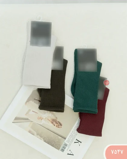 جوراب ساق بلندمیکس 7547