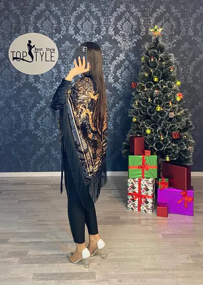 شنل مخمل کد : 7731